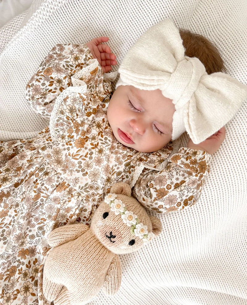 Aster & Oak Bailey Floral Ruffle Dress - Natural - Image 2
