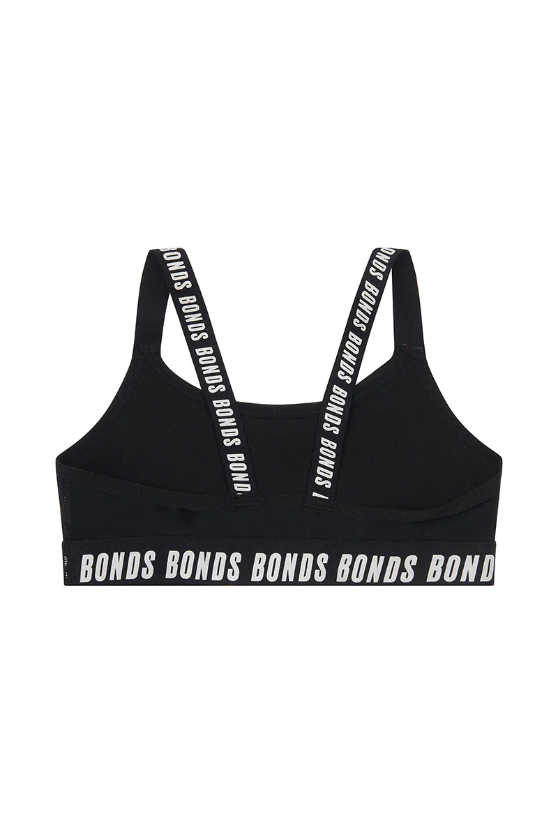 bonds girls Performance Pullover Crop - black - Image 2