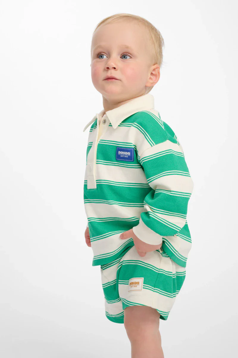 Bonds Rugby Shorts - Frog Stripe - Image 3