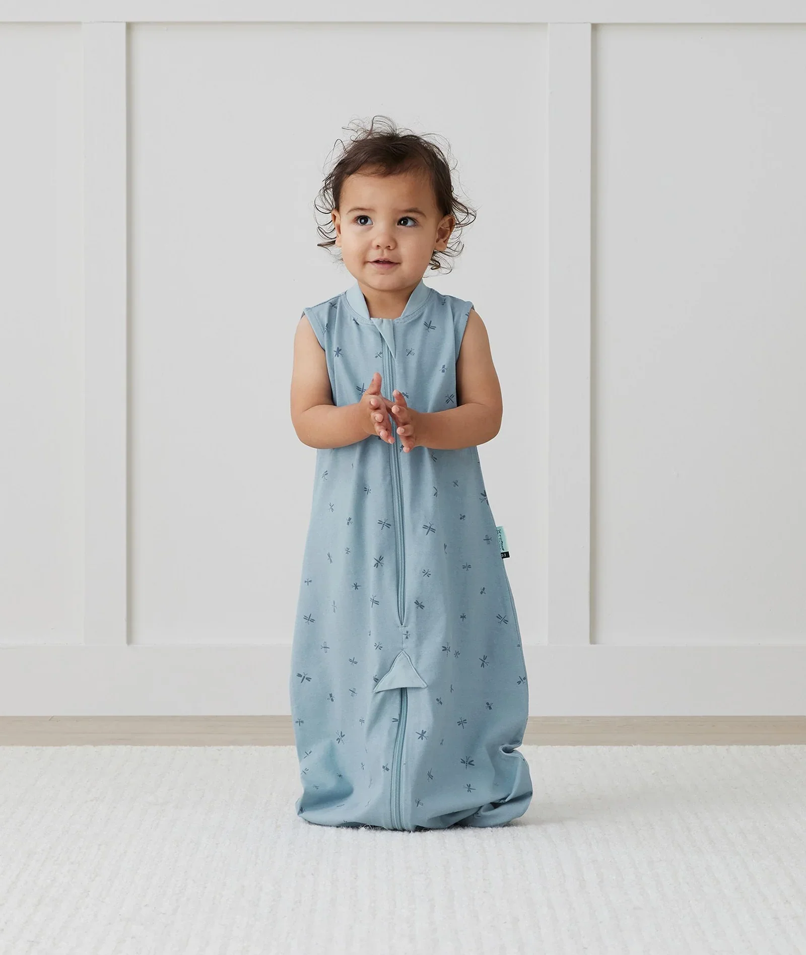 ergoPouch Australia Sleep Suit Bag 0.2 TOG - Dragonflies - Image 2