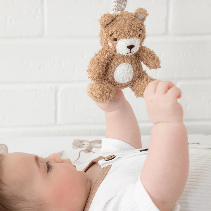 Living Textiles 2 Pack Stroller Toys - Cuddly Bear - Image 3