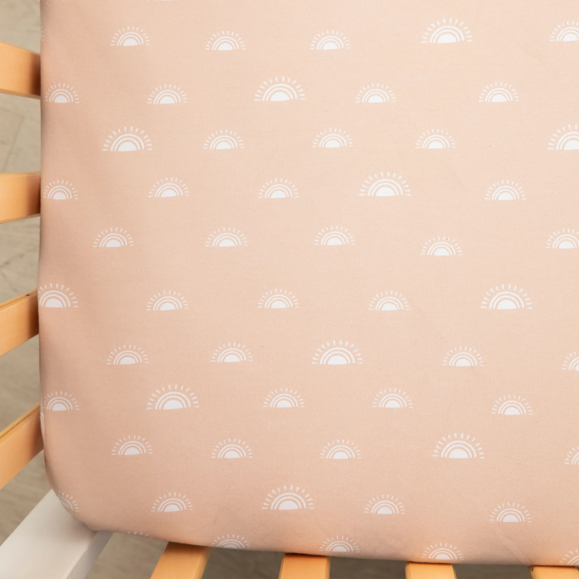 Living Textiles Organic Cot Fitted Sheet 2 Pack- Bohemian Bliss - Image 4