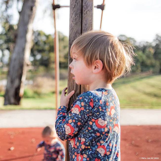 Monarch Bamboo Long Romper Bootysuit - Paddington Baby - Image 7