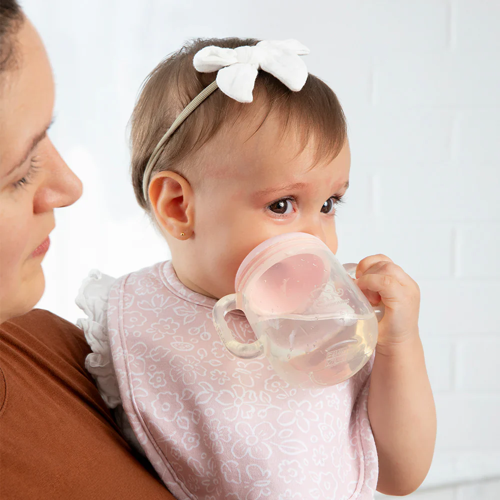 Playground Silicone Sippy Cup - Light Pink - Image 4
