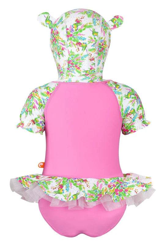 Sea Circus Springtime Baby Hooded One Piece - Image 2