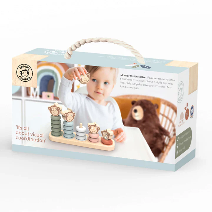 Speedy Monkey Monkey Family Stacker - Image 4