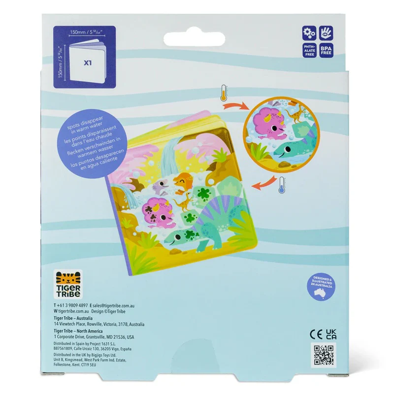 Tiger Tribe Bath Book - Messy Dinosaurs - Image 6