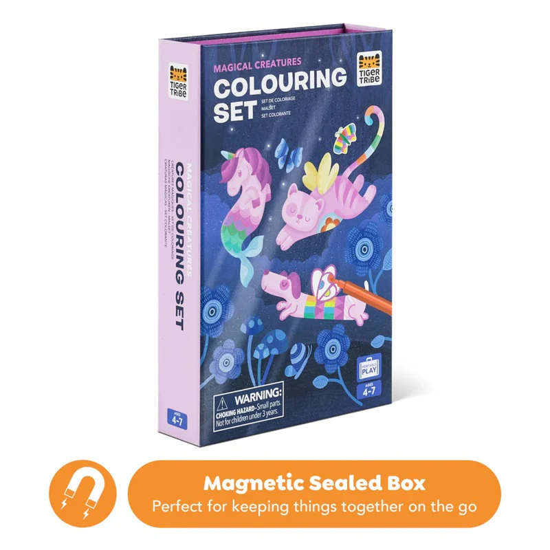 Tiger Tribe Colouring Set - Magical Creatures - Image 2