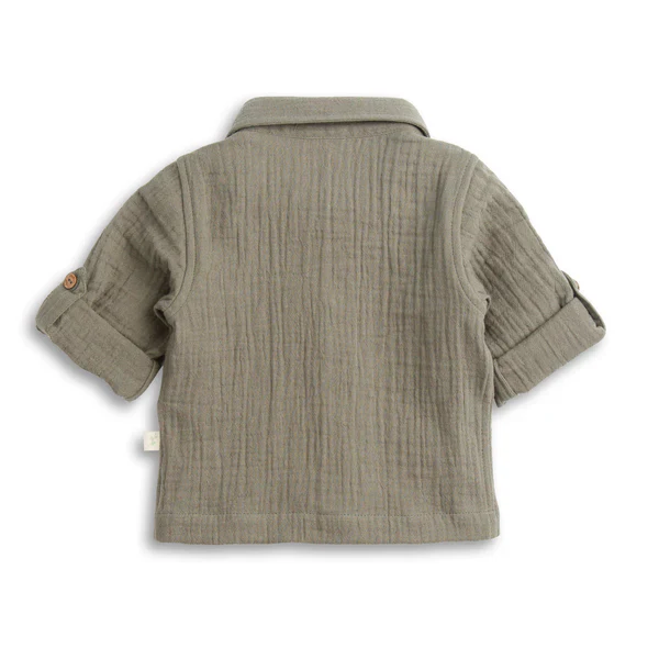 Tiny Twig Gandhi Shirt - Sage Crinkle - Image 2