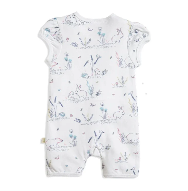 Tiny Twig Puff Sleeve Zipsuit - Hibernation - Image 2