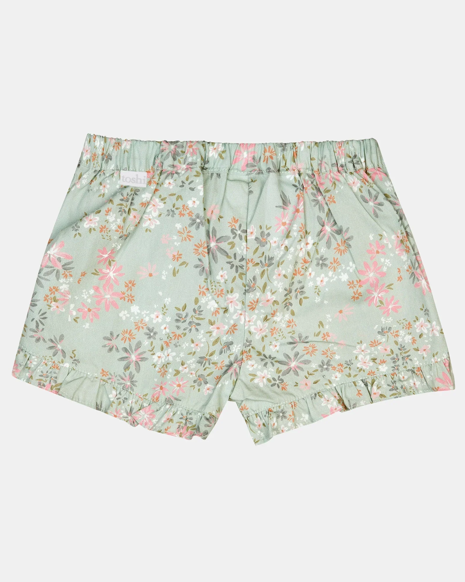 Toshi Baby Shorts Athena - Thyme - Image 2