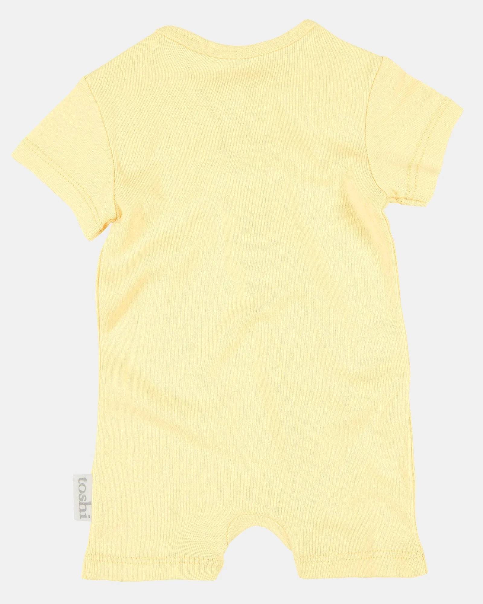 Toshi Dreamtime Organic Onesie Short Sleeve - Buttercup - Image 2