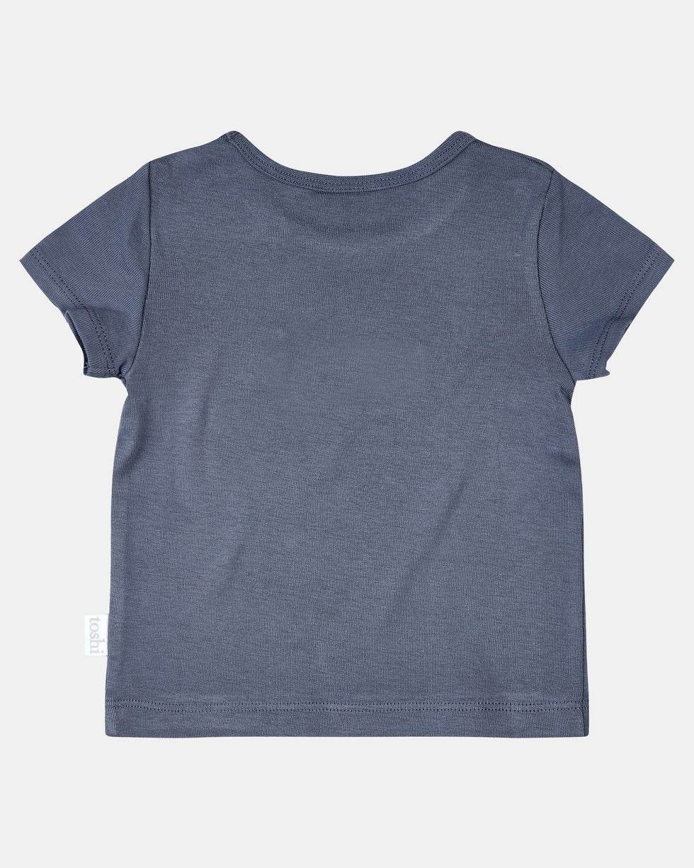 Toshi Dreamtime Organic Tee Short Sleeve - Moonlight - Image 2