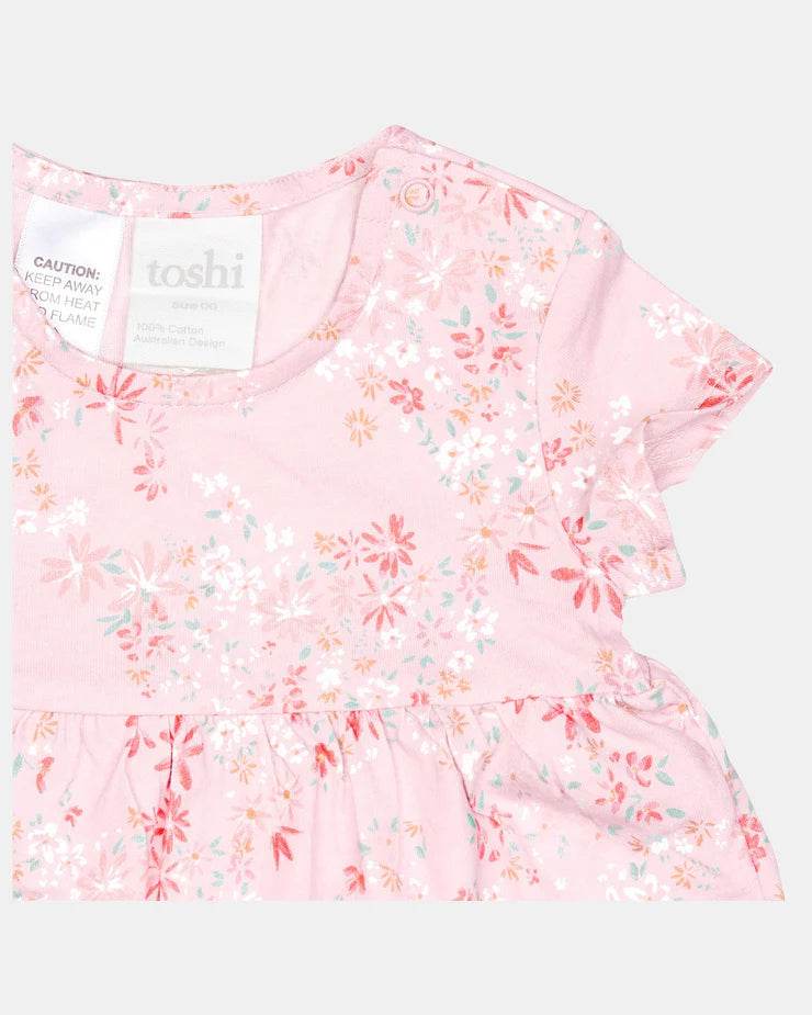 Toshi Knit Dress Classic Short Sleeve - Athena Blossom - Image 4