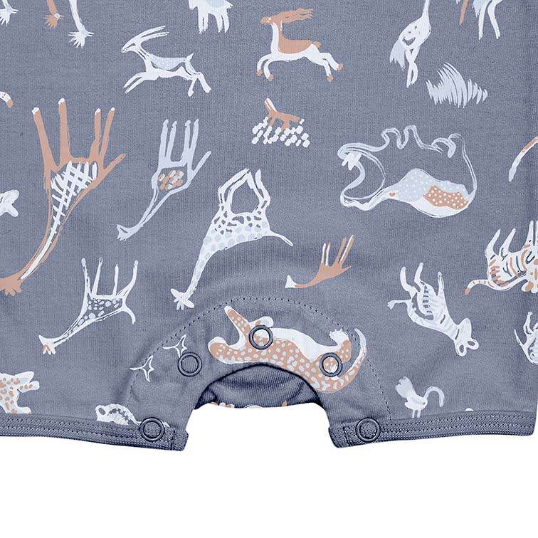 Toshi Onesie Short Sleeve Classic - Wild Tribe - Image 3