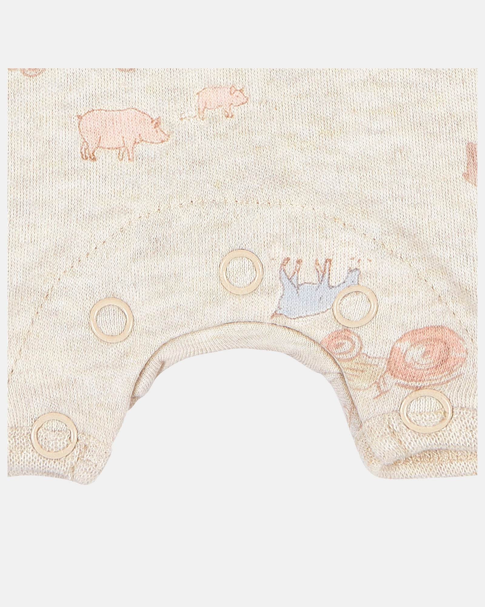 Toshi Onesie Short Sleeve - Print/Hillbilly - Image 4