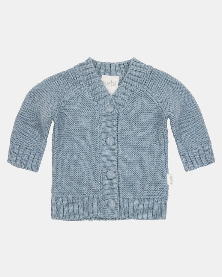 Toshi Organic Cardigan Andy - Storm